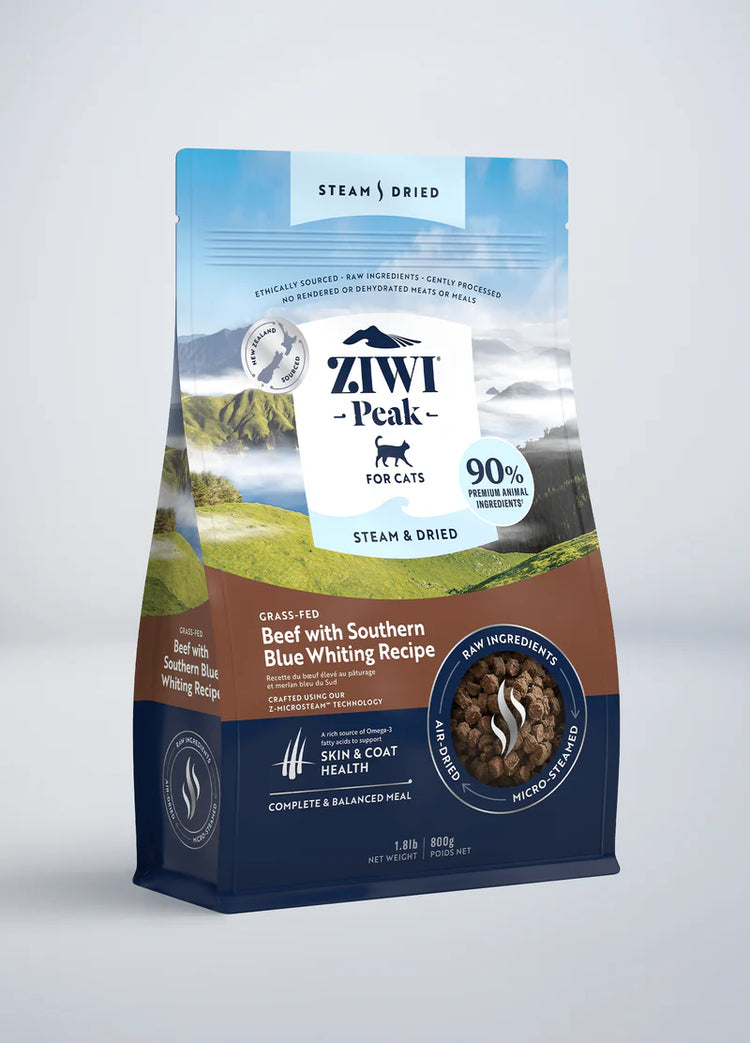 ZIWI Cat Steam Dried Beef Food