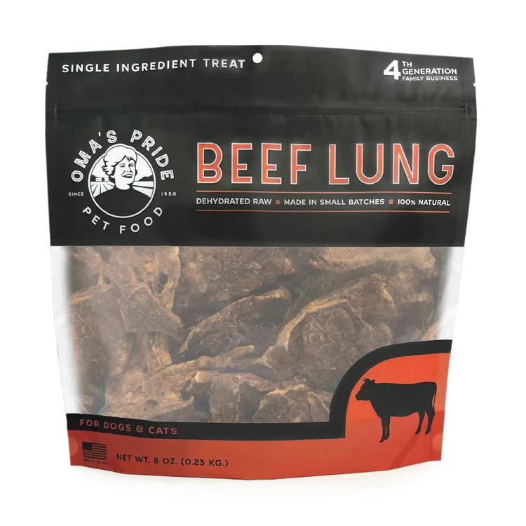 OMA Dehydrated Beef Lung (PRE ORDER JULY DELIVERY)