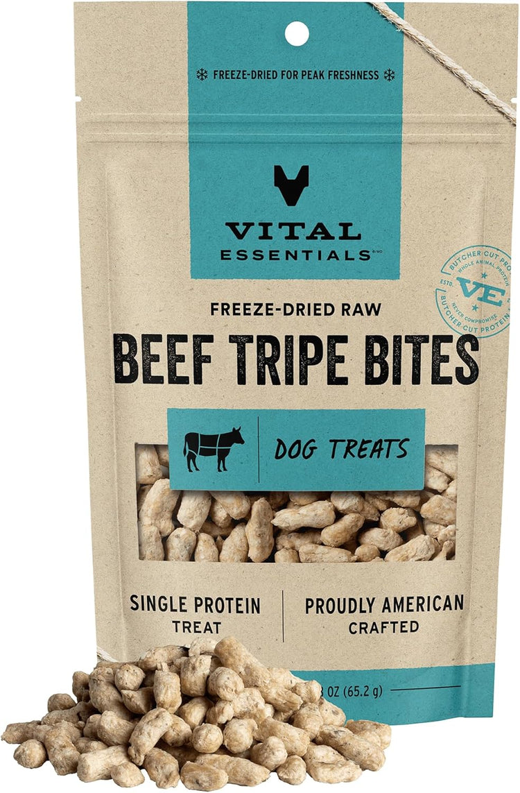 VE Freeze Dried Beef Tripe Nibs Treat