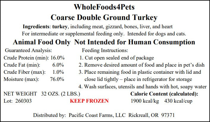 WFP Ground Turkey