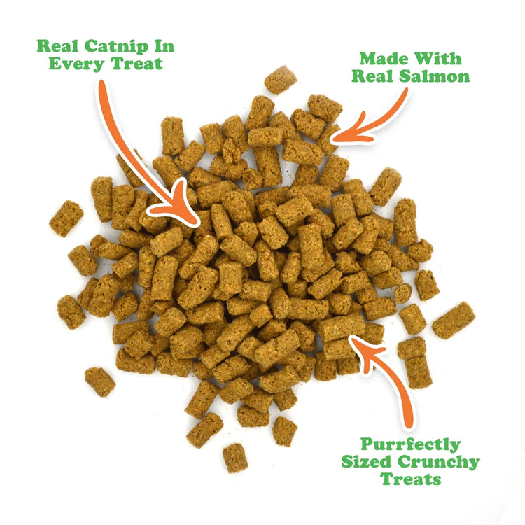 MEOW Treat Crunchie Munchie Salmon