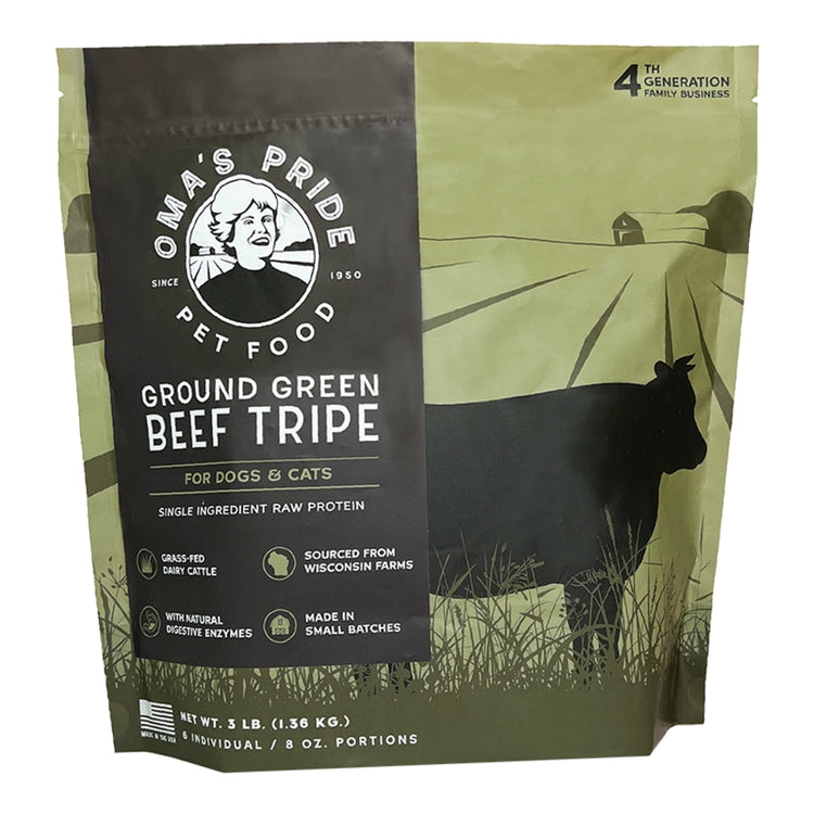 OMA Ground Green Beef Tripe (Preorder October Delivery)