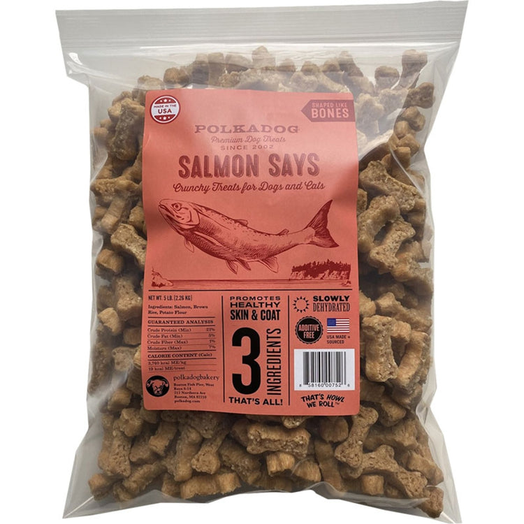 Polkadog Salmon Says (Bones)
