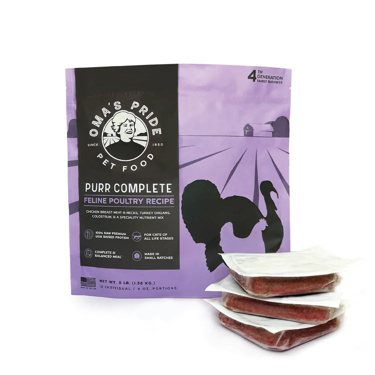 OMA Cat Purr Complete Recipe