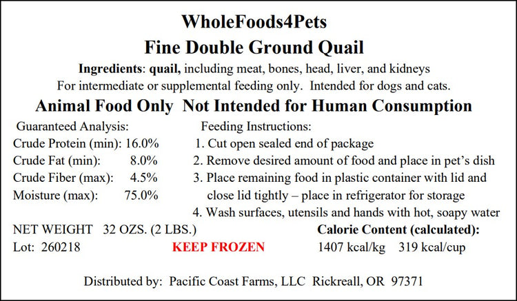 WFP Ground Quail