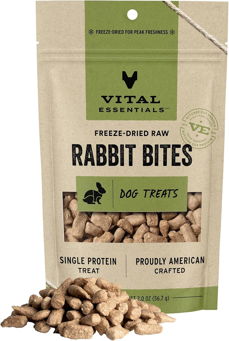 VE Freeze Dried Rabbit Bites Treat (Preorder October Delivery)