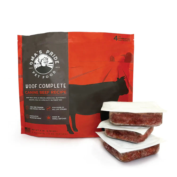 OMA Woof Complete Beef (Preorder October Delivery)