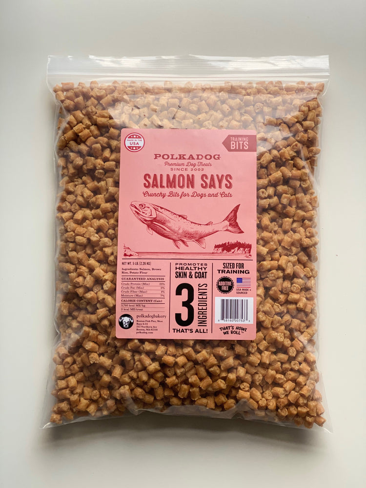 Polkadog Salmon Says (Bits)